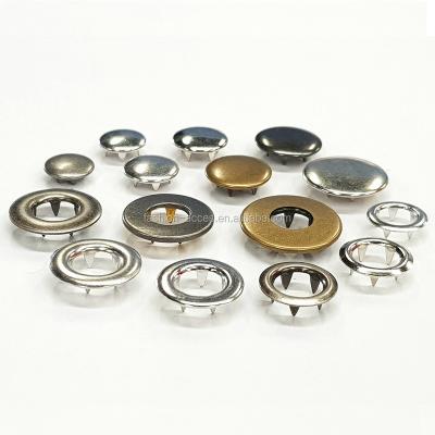 China Viable Snap Button Ring Prong Snap Button for sale