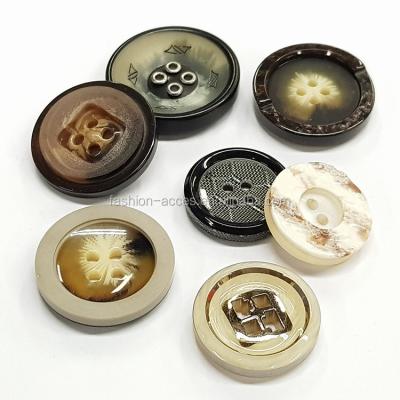 China Viable Wholesale Resin Buttons For Clothes for sale