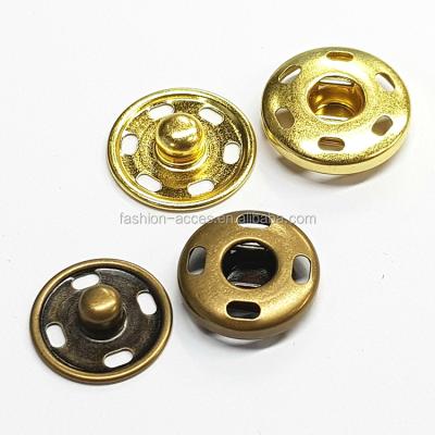 China Sustainable Accessories Dress Garment Press Metal Snap Button Sewing for sale