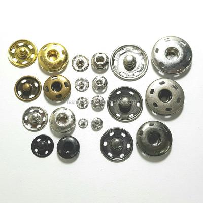 China Factory price viable normal brass metal sew on snap button for sale