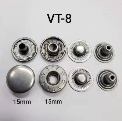 China Viable Iron VT-8 Spring Snap Button With TTK Logo for sale