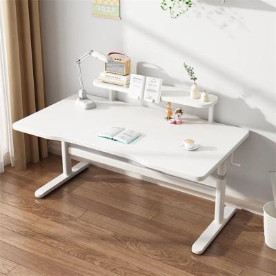 China High Quality Ergonomic Comfort Kids Cheap Solid Wood Desk With Shelves Kids Study Desk for sale