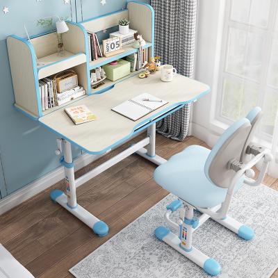 China Wholesale Ergonomic Comfort Desk Can Be Tilted When Drawing Board Height Adjustable Ergonomic Kids Study Table And Chair Set for sale