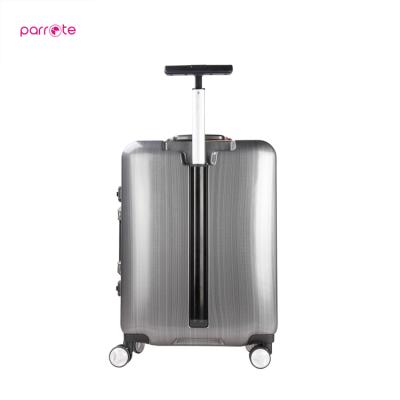 China Aluminum PC Frame PC Trolley For Suitcase Rolling Travel Luggage Set for sale