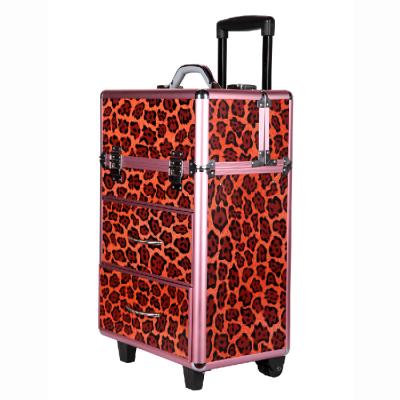 China NATIONAL Professional Trolley Beauty Cases For Makeup for sale