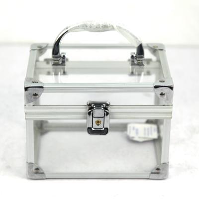 China NATIONAL Acrylic Cosmetic Case with Aluminum Frame for Promotion for sale