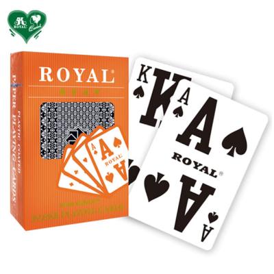 China Paper Royal Playing Cards - Low Vision Index for sale