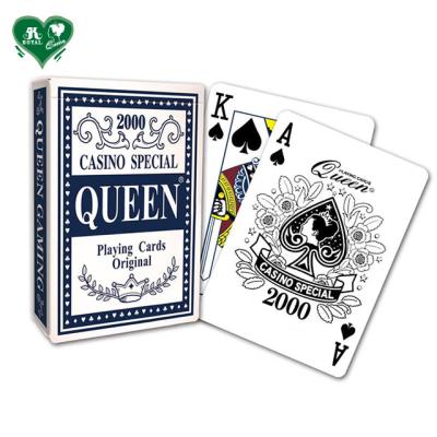 China Queen's Casino Paper Playing Cards - Standard Index for sale