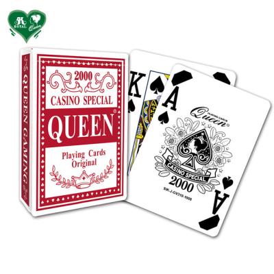 China Queen Casino Paper Playing Cards - Elephant No Peek for sale