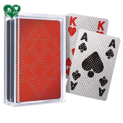 China Plastic Clear Playing Cards - Geometric Series (Polka Dots) for sale