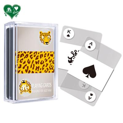 China Plastic Clear Playing Cards - Animal Series for sale