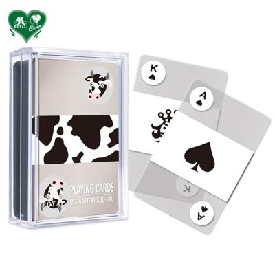 China Plastic Clear Playing Cards - Animal Series for sale