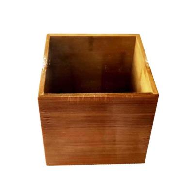 China Viable Chinese Bamboo Storage Box Organizer Container Kitchen Bamboo Box for sale