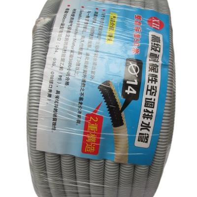 China The plastic flexible coiled drain and blue white dimensional air conditioning drain for sale