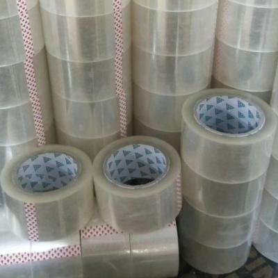 China Cardboard package hot sale for wholesales bopp packing self adhesive crystal tape for sale