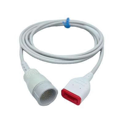 China Compatible TPU for Masimo 25 LNC LNCS Series 25 SpO2 Red Pin Patient Extension Cable for sale