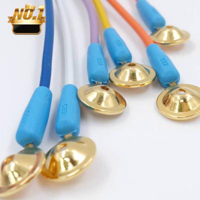 China ECG Machine Factory Direct Sale Gold Plating Cup Medical Eeg Leads Leads With Electrodes for sale