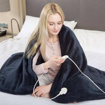 China Fast Blanket Office Home Overheating Heating Jet 3 Usb Heating Pad Heat Protection Washable Flannel Level Electric Blanket for sale