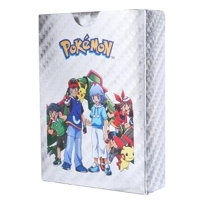 China Entertaiment Playing Cards Pokemoned Instant Sort Box Monster Cards Anime Character Series Push-Monday Push-Monday Game Flash Cards For Kid Gift for sale