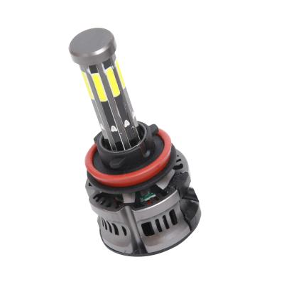 China 8 sides car led headlight 288w 24v 12v h7 h11 h1 h3 h4 9005 h13 9004 universal 9007 9600lm headlight bulb for sale