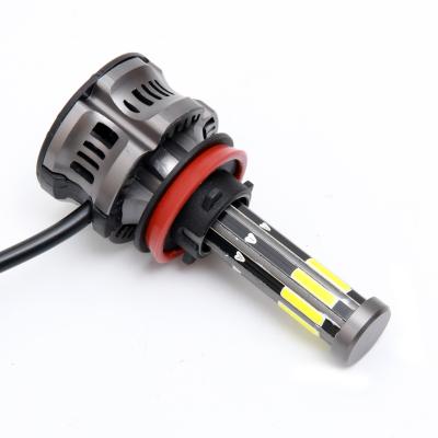 China Car Accessory 360 8 Sides Car Led Headlight 288w 12v 24v h7 h11 h1 h3 h4 h13 9004 Universal Headlight Bulb 9005 9007 9600lm for sale