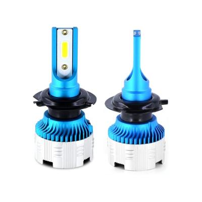 China 12v car cob 880 881 9006 h3 h11 headlight led bulb 3800lm 6000k car led fog lamp for light in car universal for sale