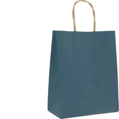 China Disposable Packaging Paper Bag Food Clothes Gifts Paper Bag Disposable White Takeaway Paper Bag for sale