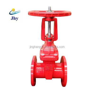 China UL FM Fire Fighting General Rising Stem 150LB OS&Y Double Gland Gate Valves for sale