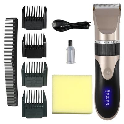 China Amazon Best Selling 2021 Household USB Rechargeable Electric Hair Trimmer For Men's Professional Rechargeable Hair Clippers for sale