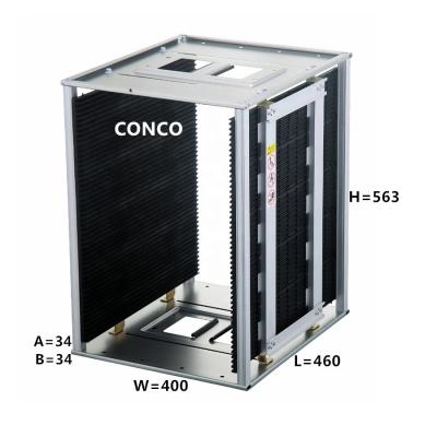 China Heat Resistant PCB Magazine Rack Esd Shielding Smt Antistatic Holder for sale