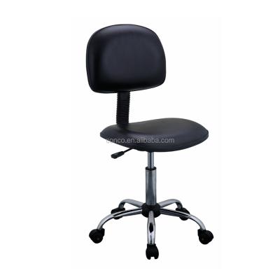 China 2021 Hot Sale ESD Industrial Office Cleanroom Chair Leather Industrial Adjustable Chair for sale