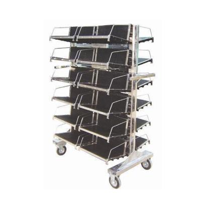 China Hanging Storage PCB Storage Trolley ESD PCB Trolley for sale