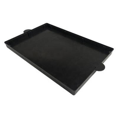 China Recycled Materials CONCO Black ESD Plastic PBC Anti-Static LCD PP Tray Manufacturer for sale