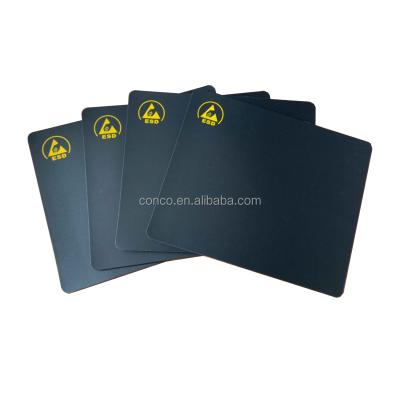 China ESD Mouse Pad Rubber Permanent High Quality Anti-Static Mat for sale