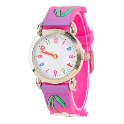 China Manufacturer Child Custom Cartoon Waterproof Watches Girls Kids Sports Watches 3d Children Wrist Watch Quartz For Girls Boy for sale