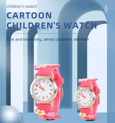 China Water Resistant Factory Selling Waterproof 3ATM Cartoon With Models Kids 3d Watch Girls Watches for sale