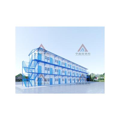 China Hot Sale China Modern Steel Frame Apartment Sandwich Panel Boxes Houses Prefab Homes for sale