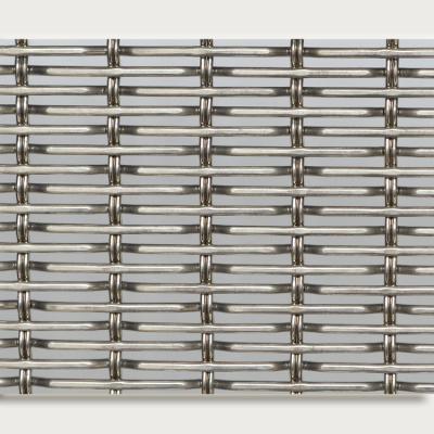 China Stainless Steel Brass Metal Decorative Crimped Woven Wire Mesh For Cabinet Doors for sale