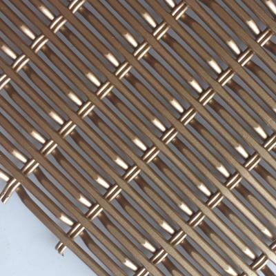 China Durable Rust Resistant Architecture Metal Mesh Clips / Frames Installation for sale