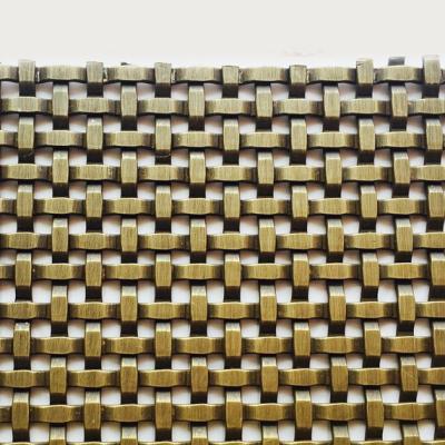 China Versatile Architectural Brass Mesh Corrosion Resistant Custom Metal Mesh Woven for sale