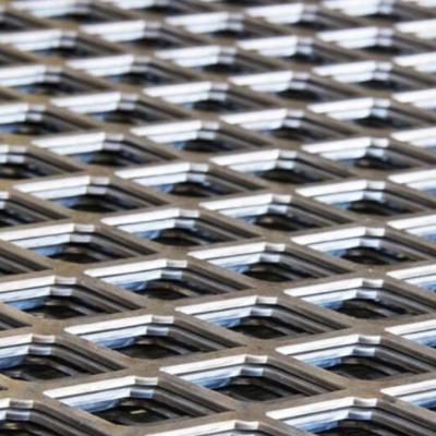 China Plain Weave Expanded Metal Mesh Commercial Grade Customized Size for sale