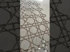 Architecture Woven metal mesh