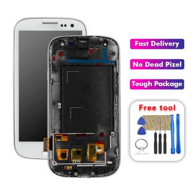 China Fix Phone Screen Broken Cell Phone LCDs For Samsung S3 Screen, For Samsung I9300 Galaxy SIII i9300i i9301 i9308i i9301i i9305 LCD Display for sale