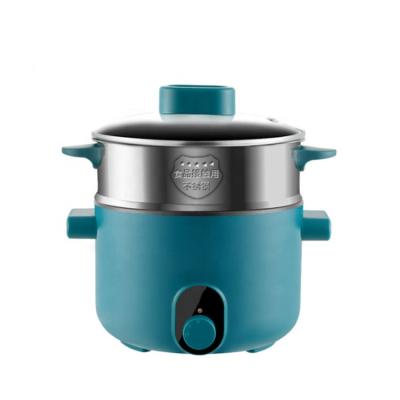 China Easy Operate Stainless Steel Hotpot Electric Multi Pot Noodle Pot Electric Cooking Pot With Steamers for sale