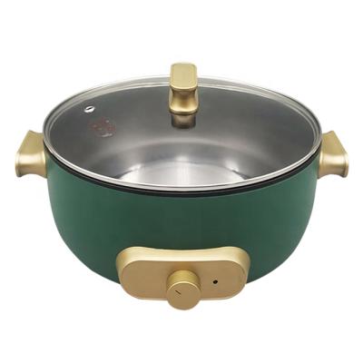 China 5L Outdoor Multifunctional Aluminum Hotpot Electric Cooker and Pan for sale