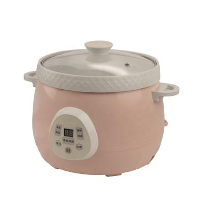 China 5 Quart Mini Slow Cooker Electric Stew Easy Operation Multi Function Slow Cooker Pot for sale