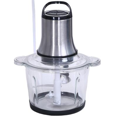 China Hotel 600W Glass Container 2 Speed ​​Electric Chopper Kitchen With Handle for sale