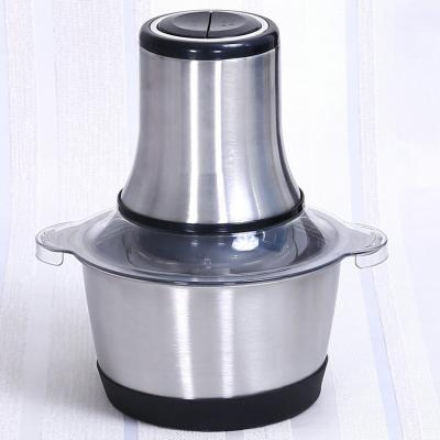 China High Quality Hotel 2 Liter 2 Speed ​​600W Electric Chopper With Stainless Steel Container for sale