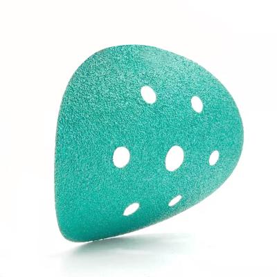 China Customized 6inch 150mm Zirconia 7holes Green Film Discs/Sand Sanding Paper for Polishing Tools SG380 for sale