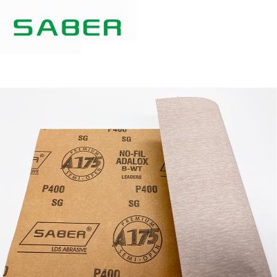 China SABER 230*280mm Wood Dry Abrasive Sanding Body And Sanding Sheet With Excellent Durability And Shell Less Problems Sanding Furniture for sale